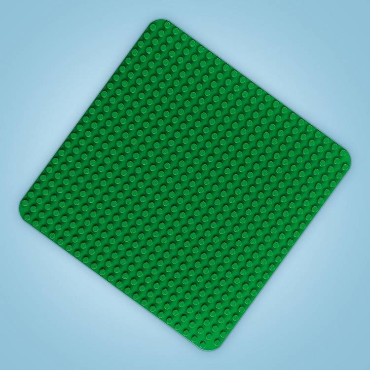 LEGO DUPLO green building plate 38cm, imported from the UK