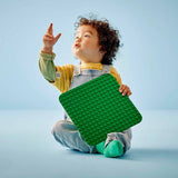 LEGO DUPLO green building plate 38cm, imported from the UK