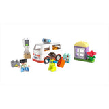 LEGO DUPLO Ambulance & Driver toddler toy, UK version