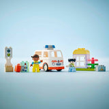 LEGO DUPLO Ambulance & Driver toddler toy, UK version