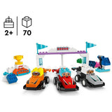 LEGO DUPLO F1 race car building toy set 70 pieces, imported from the UK