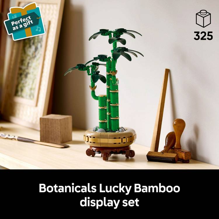 LEGO Botanicals Lucky Bamboo set 29cm tall, imported from the UK