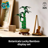 LEGO Botanicals Lucky Bamboo set 29cm tall, imported from the UK