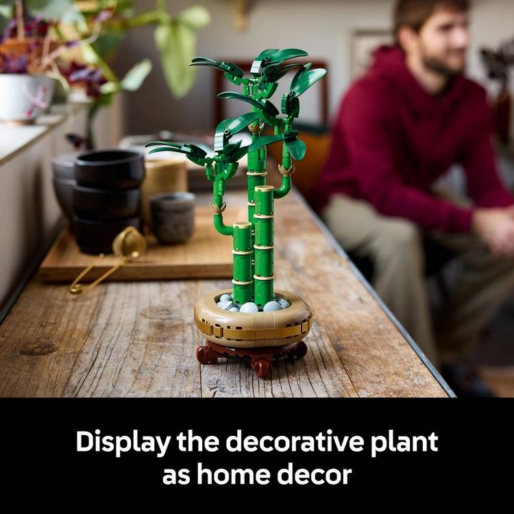 LEGO Botanicals Lucky Bamboo set 29cm tall, imported from the UK
