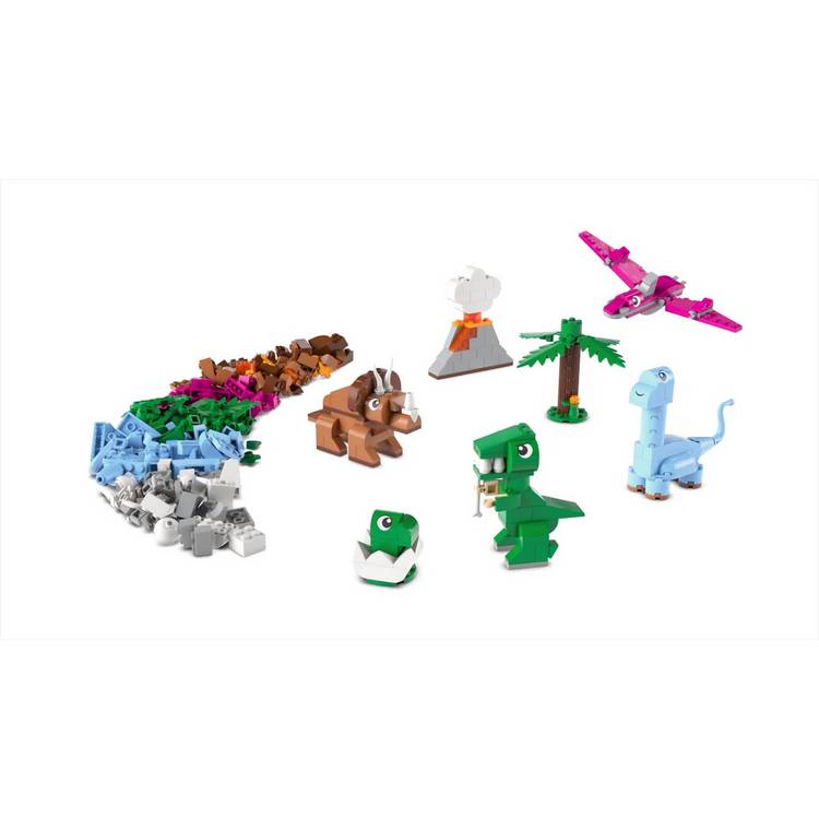 LEGO Creative Dinosaurs building toy set 450 pieces, UK version