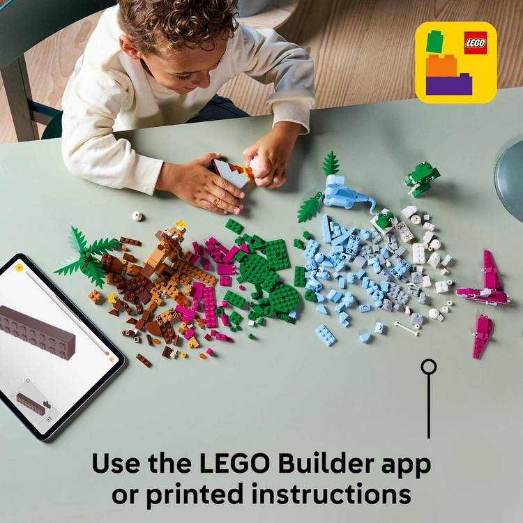 LEGO Creative Dinosaurs building toy set 450 pieces, UK version