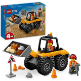 LEGO City yellow wheel loader toy with 81 pieces (British brand)