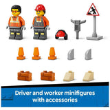 LEGO City yellow wheel loader toy with 81 pieces (British brand)
