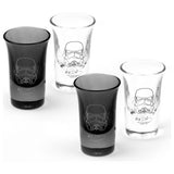 Original Stormtrooper set of 4 shot glasses (British brand)