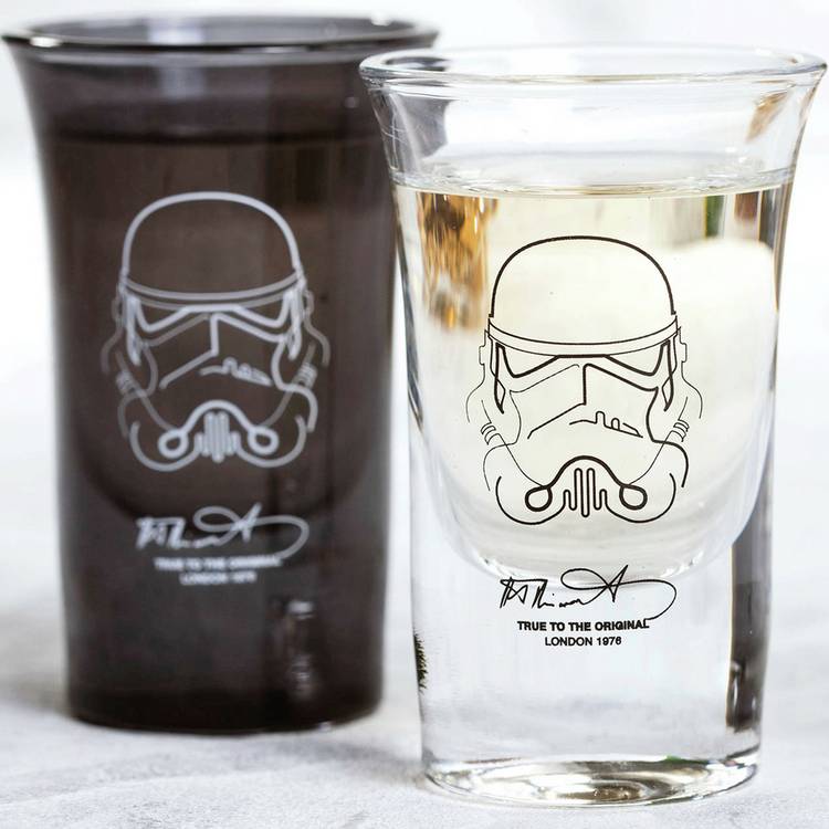 Original Stormtrooper set of 4 shot glasses (British brand)