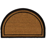 Argos Home half moon coir doormat 40x60cm, imported from the UK