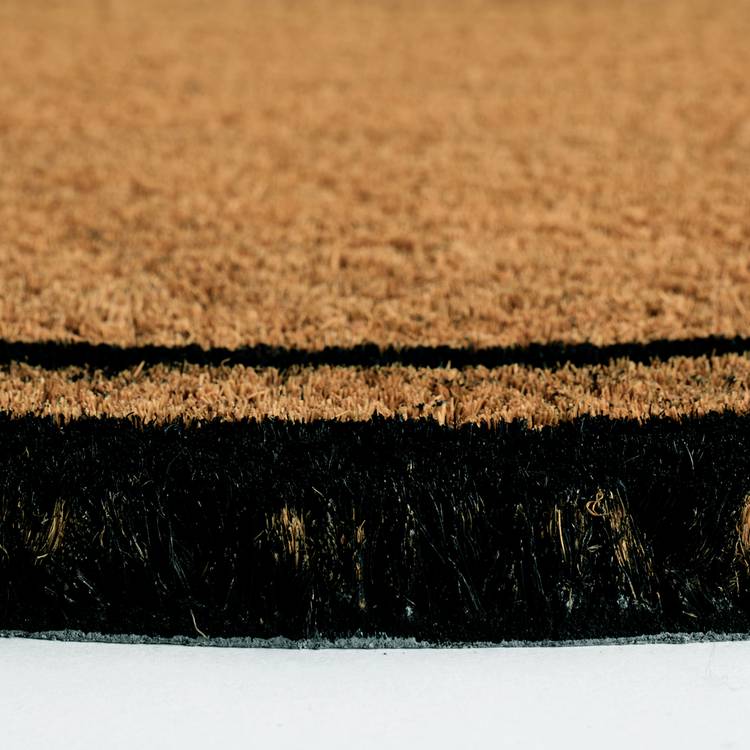 Argos Home half moon coir doormat 40x60cm, imported from the UK