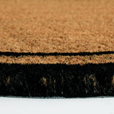 Argos Home half moon coir doormat 40x60cm, imported from the UK