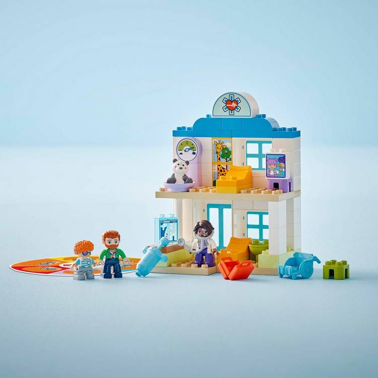LEGO DUPLO toddler doctor playset with four figures - British product
