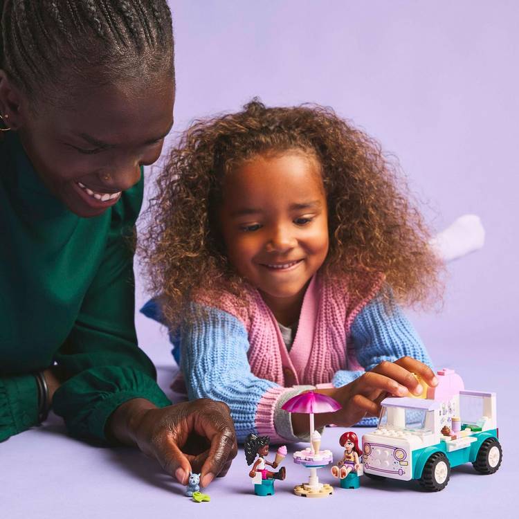 LEGO Friends Heartlake City Ice Cream Van building toy 92 pieces - British product
