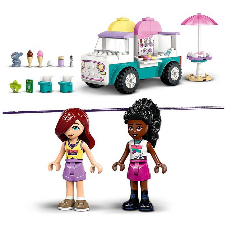 LEGO Friends Heartlake City Ice Cream Van building toy 92 pieces - British product