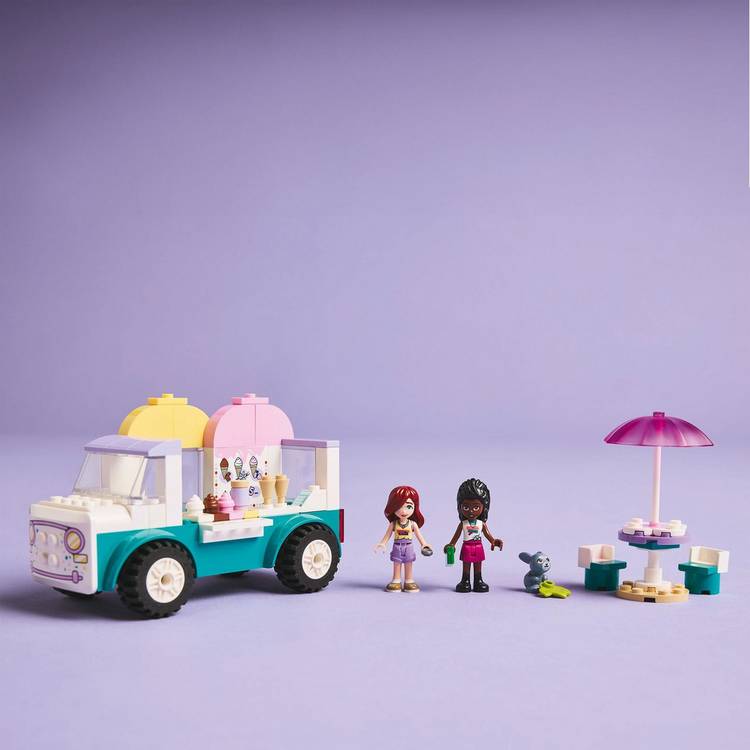 LEGO Friends Heartlake City Ice Cream Van building toy 92 pieces - British product