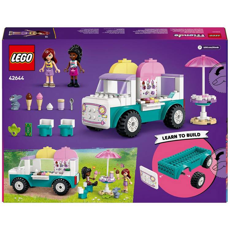 LEGO Friends Heartlake City Ice Cream Van building toy 92 pieces - British product