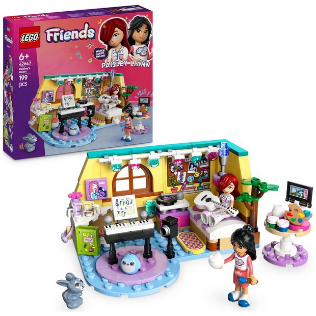 LEGO Friends Paisley's Room building set 199 pieces, imported from the UK