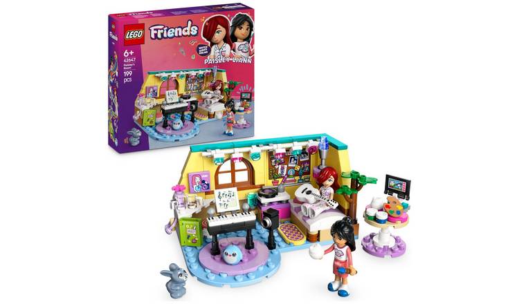 LEGO Friends Paisley's Room building set 199 pieces, imported from the UK