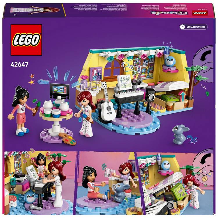 LEGO Friends Paisley's Room building set 199 pieces, imported from the UK