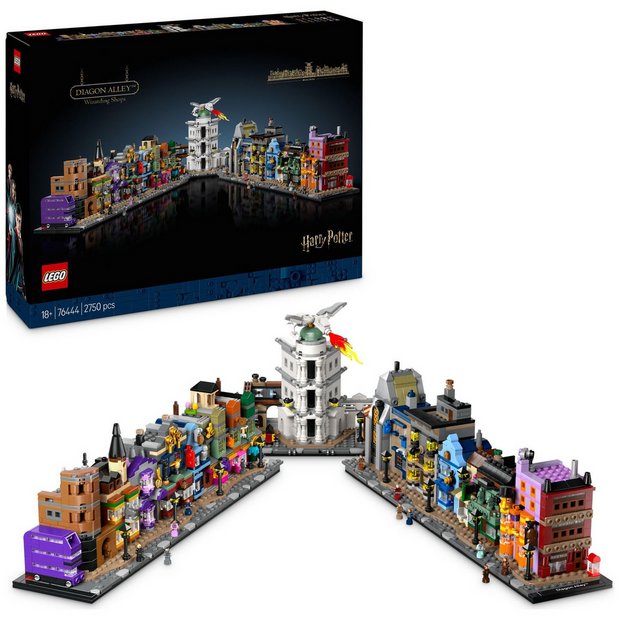 LEGO Harry Potter Diagon Alley building set 2750 pieces - British product