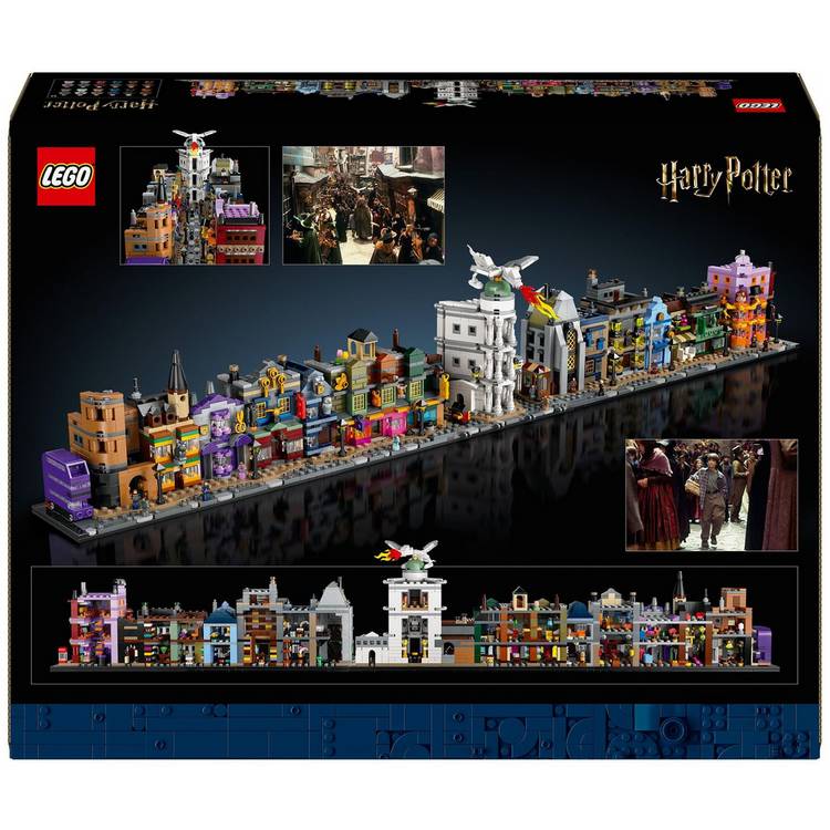 LEGO Harry Potter Diagon Alley building set 2750 pieces - British product