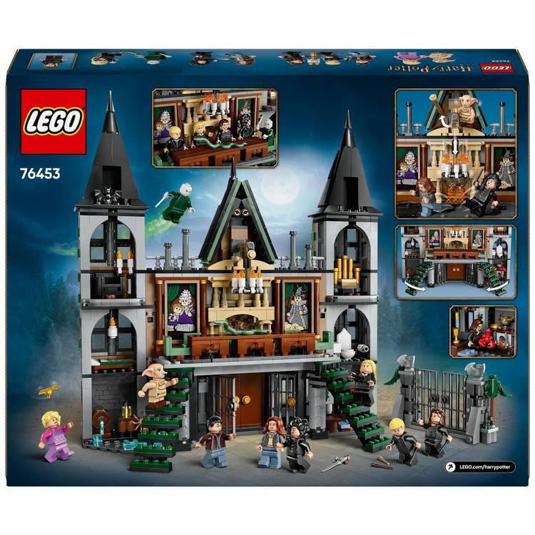 LEGO Harry Potter Malfoy Manor building set 1601 pieces - British product