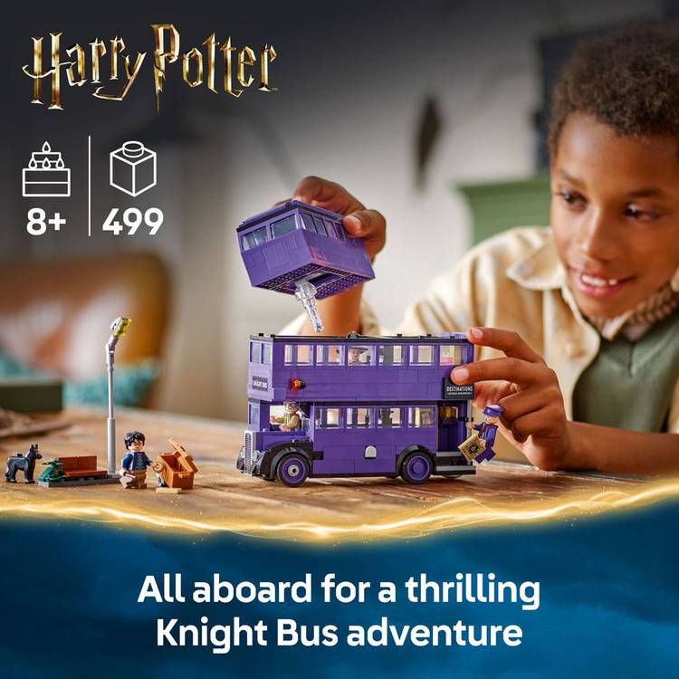 LEGO Harry Potter Knight Bus building set 76446, UK version