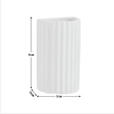 Argos Home Mars ceramic ribbed wall light white (British brand)