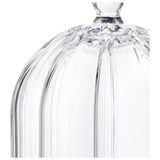 Habitat ribbed glass cloche clear 27.5cm (British brand)