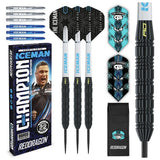 Red Dragon Gerwyn Price Iceman brass darts set 22g, imported from the UK