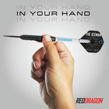 Red Dragon Gerwyn Price Iceman brass darts set 22g, imported from the UK