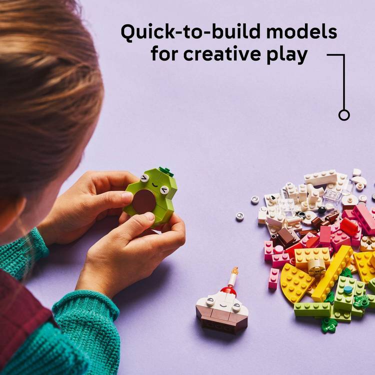 LEGO Creative Food Friends building toy set 150 pieces - British product