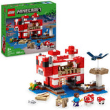 LEGO Minecraft Mooshroom House building set 500-piece, UK version