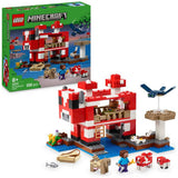 LEGO Minecraft Mooshroom House building set 500-piece, UK version