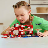 LEGO Minecraft Mooshroom House building set 500-piece, UK version