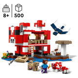 LEGO Minecraft Mooshroom House building set 500-piece, UK version