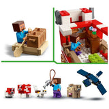 LEGO Minecraft Mooshroom House building set 500-piece, UK version