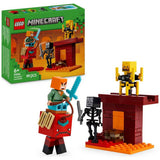 Argos LEGO Minecraft The Nether Lava Battle 21266 Building Toy Set 99 Pieces- Buy online at McGrocer