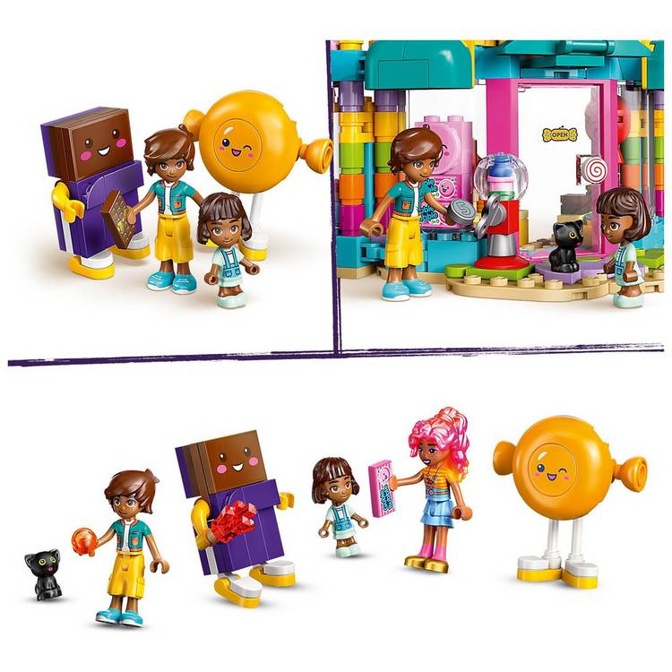 LEGO Friends Heartlake City Sweet Shop building toy 376 pieces, imported from the UK