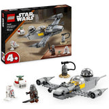 Argos LEGO Star Wars Mando and Grogu's N-1 Starfighter Building Toy Set 92 Pieces- Buy online at McGrocer