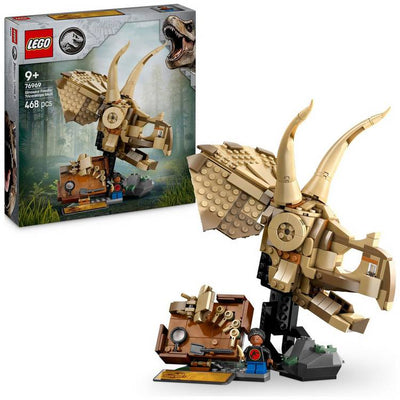 Argos LEGO Jurassic World Dinosaur Fossil Triceratops Skull Building Toy Set- Buy online at McGrocer