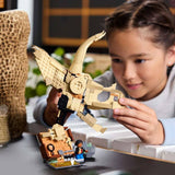 LEGO Jurassic World Triceratops Skull fossil building toy, UK version