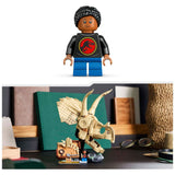 LEGO Jurassic World Triceratops Skull fossil building toy, UK version