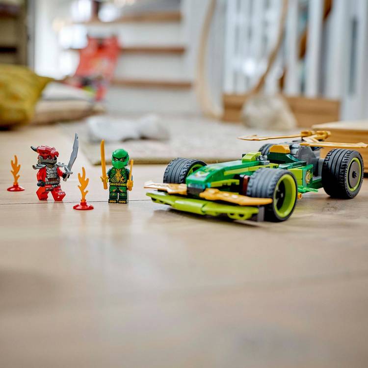 LEGO Ninjago Pull-Back Race Car toy set 181 pieces (British brand)