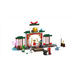 LEGO NINJAGO Ninja Spinjitzu Temple playset with dragon toy 158 pieces, UK version