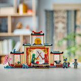 LEGO NINJAGO Ninja Spinjitzu Temple playset with dragon toy 158 pieces, UK version
