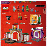 LEGO NINJAGO Ninja Spinjitzu Temple playset with dragon toy 158 pieces, UK version