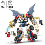LEGO Ninjago Zane's Ultra Combiner Mech 4-in-1 toy, imported from the UK